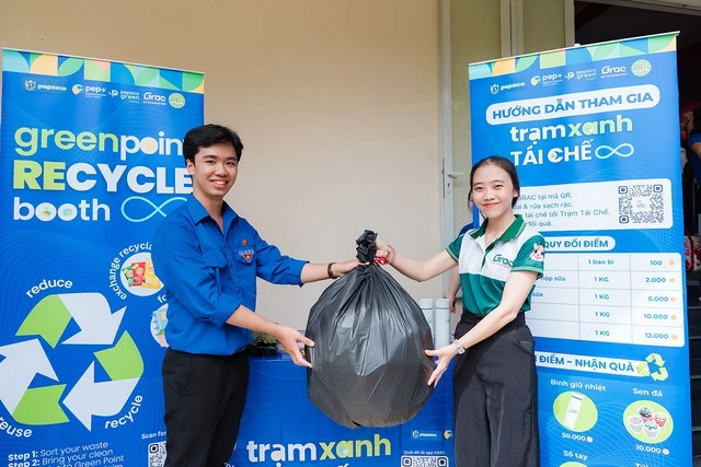 PepsiCo Foods Việt Nam phối hợp cùng GRAC mở rộng dự án ‘Trạm xanh’ - Ảnh 1