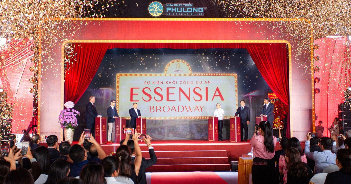 Phú Long khởi công Essensia Broadway - Đại lộ Art-Urban đầu tiên tại Nam Sài Gòn