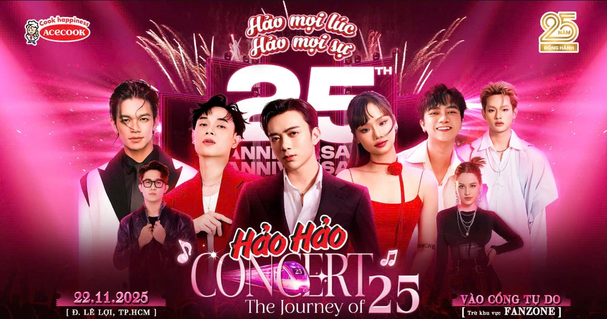 Hảo Hảo Concert - The Journey of 25, đại tiệc âm nhạc bùng nổ chào mừng 25 năm