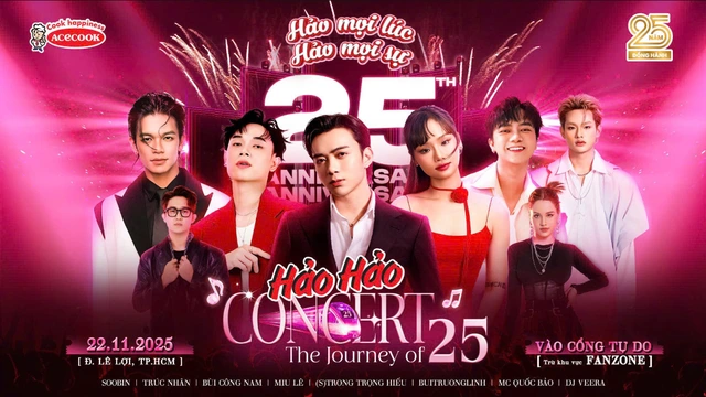 Hảo Hảo Concert - The Journey of 25, đại tiệc âm nhạc bùng nổ chào mừng 25 năm - Ảnh 1
