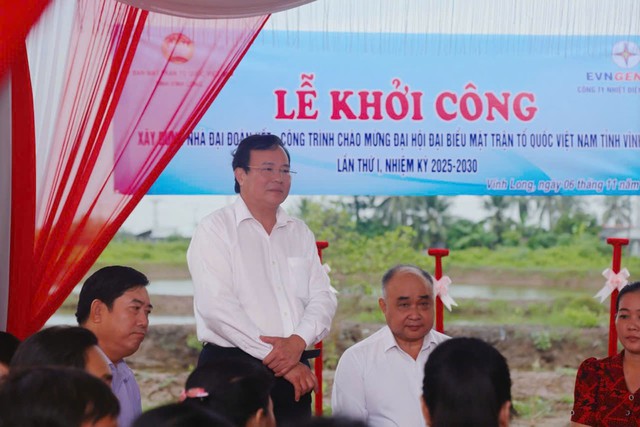 Công ty Nhiệt điện Duyên Hải chung tay xây dựng nhà Đại đoàn kết - Ảnh 2