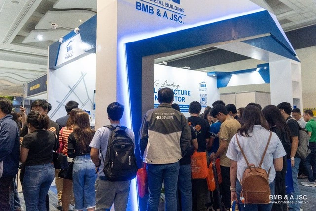 BMB Steel khẳng định vị thế tại triển lãm quốc tế ở Philippines - Ảnh 2