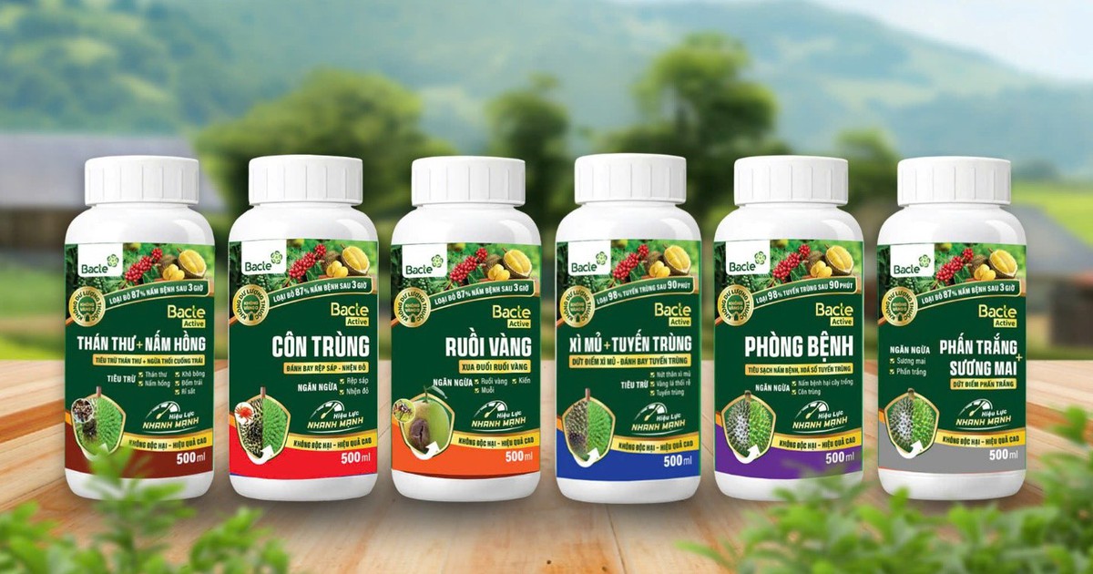 Bacte - Giải pháp sinh học thuần Việt cho nền nông nghiệp bền vững