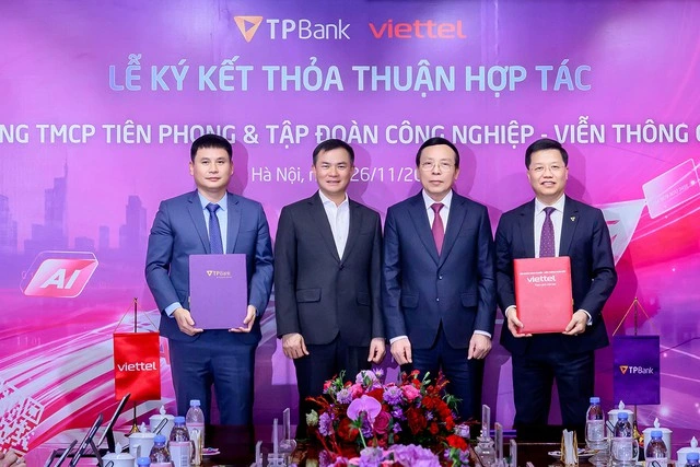 Hợp tác chiến lược thúc đẩy chuyển đổi số toàn diện giữa TPBank và Viettel - Ảnh 1