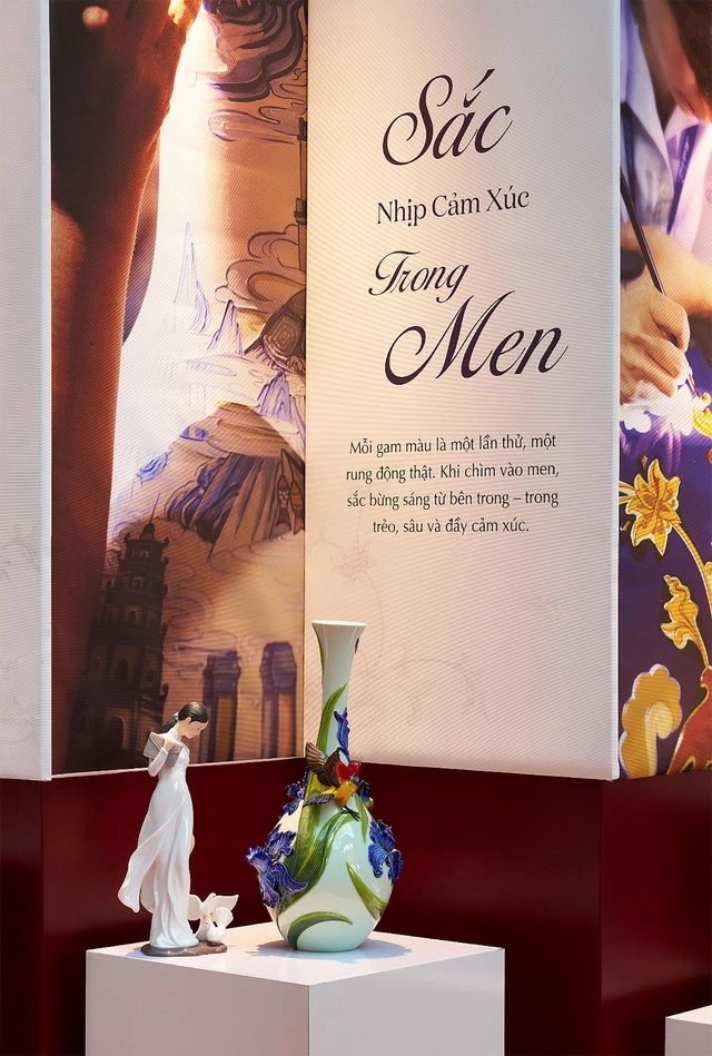 Trải nghiệm vẻ đẹp sứ Việt qua triển lãm ‘Chạm Sắc Tinh Hoa’ của Minh Long - Ảnh 4