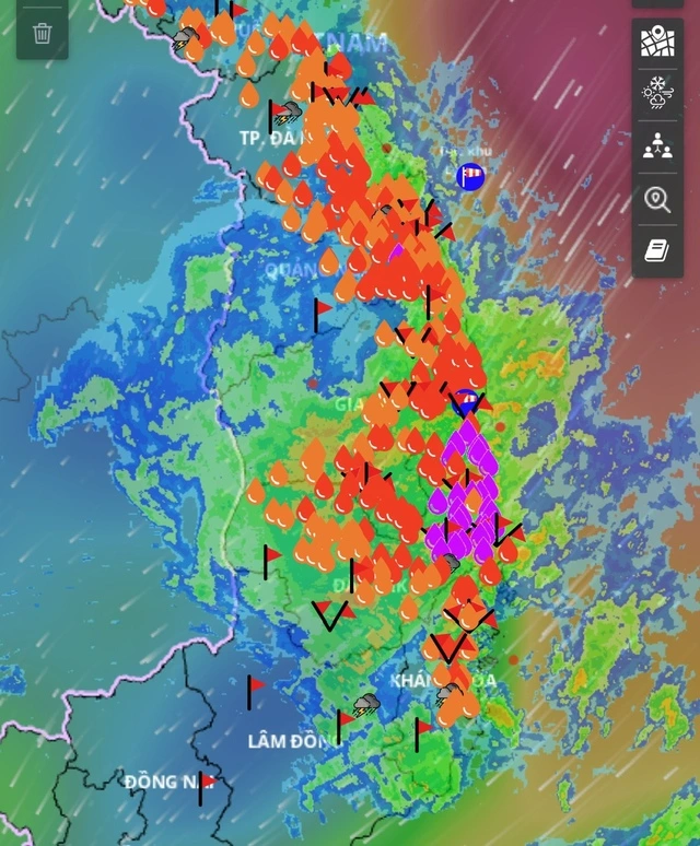 Cảnh báo lũ lịch sử trên sông Ba, nhiều tỉnh tiếp tục mưa rất lớn 400 mm - Ảnh 2