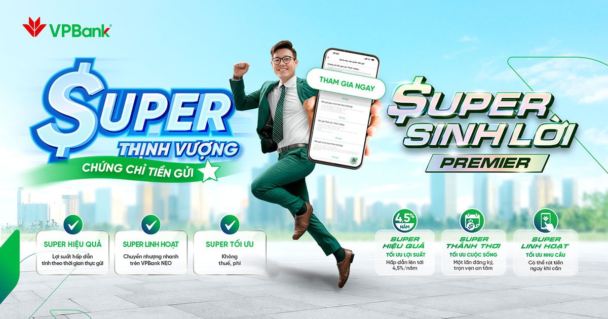 Khám phá bí mật tiền sinh tiền, lời sinh lời từ bộ công cụ của VPBank