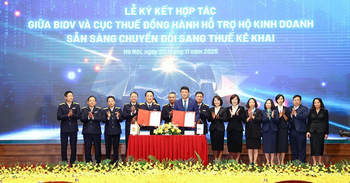 BIDV cùng ngành Thuế đồng hành hỗ trợ hộ kinh doanh chuyển đổi, bứt phá