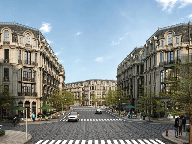 Dự án hàng hiệu phía tây Thủ đô của Sunshine Group chuẩn bị bàn giao - Ảnh 6