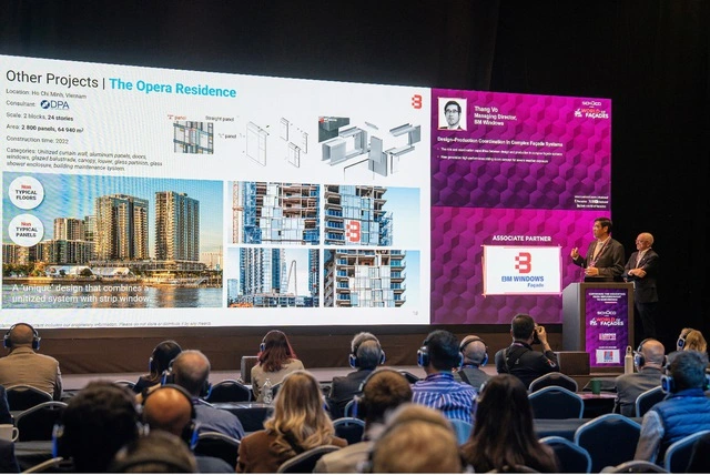BM Windows - Dấu ấn Việt Nam giữa diễn đàn kiến trúc mặt dựng toàn cầu tại - Ảnh 4