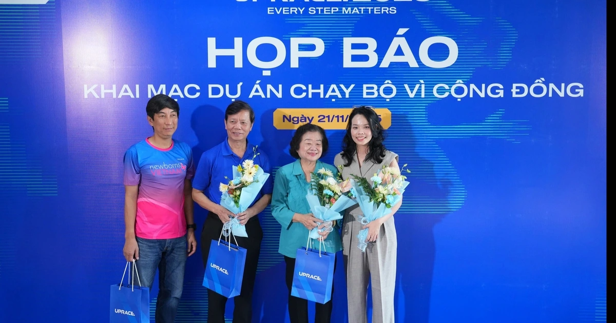 Giải chạy bộ UpRace 2025 sẽ tập trung hỗ trợ người dân ở vùng bị thiên tai