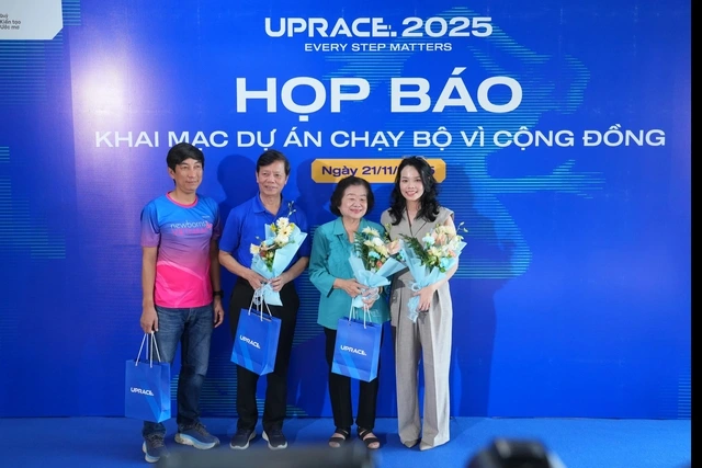 Giải chạy bộ UpRace 2025 sẽ tập trung hỗ trợ người dân ở vùng bị thiên tai - Ảnh 1