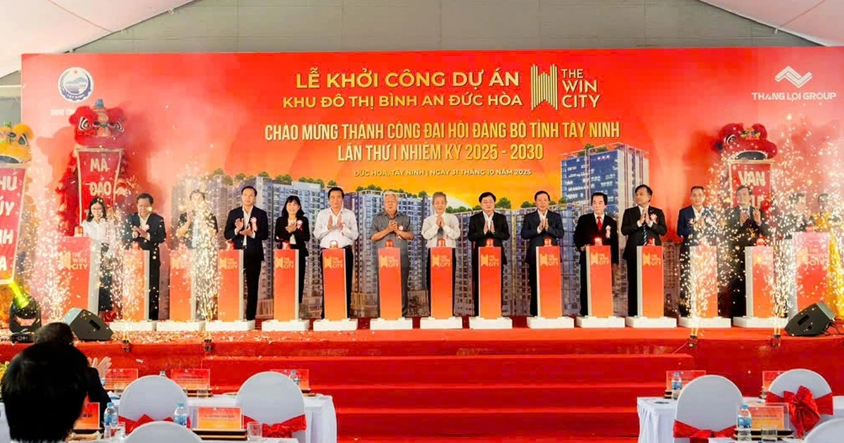 Tây Ninh khởi công dự án gần 6.000 'căn hộ quốc dân'