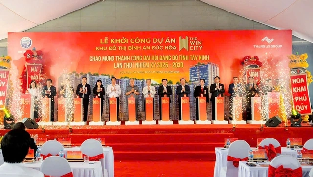 Tây Ninh khởi công dự án gần 6.000 'căn hộ quốc dân' - Ảnh 1