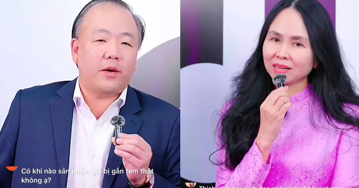 2 cục trưởng livestream tư vấn nhận diện hàng giả khi mua hàng online