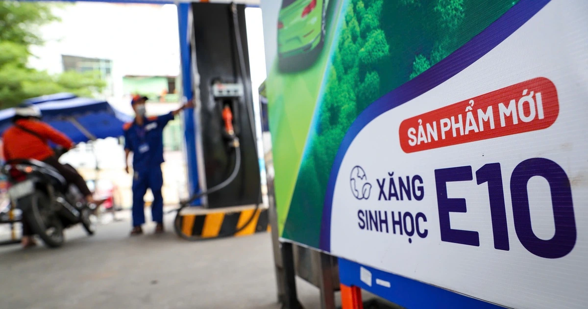Xăng sinh học E10 được sử dụng trên toàn quốc từ tháng 6.2026
