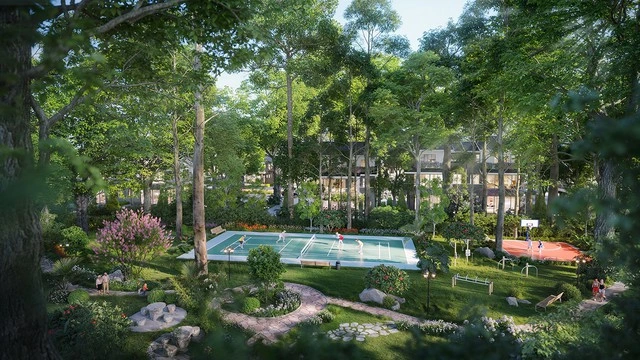 Nhà quanh 'túi rừng' xanh mát cách TP. HCM 30 phút chính thức ra mắt - Ảnh 4