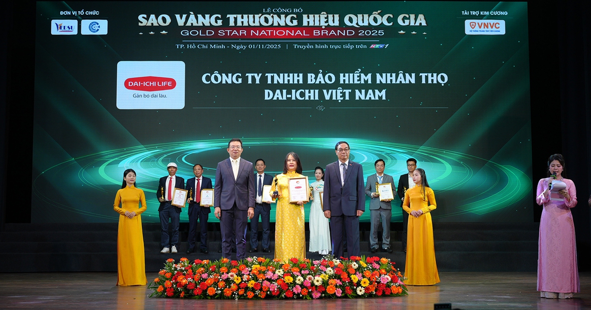 Dai-ichi Life Việt Nam nhận giải thưởng ‘Môi trường làm việc tốt nhất Việt Nam năm 2025’