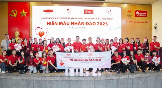 Dai-ichi Life Việt Nam triển khai Chương trình Hiến máu nhân đạo 2025 tại TP.Hà Nội - Ảnh 1