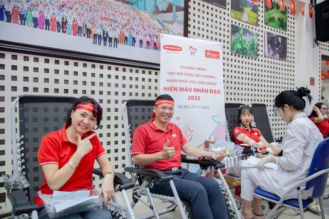 Dai-ichi Life Việt Nam triển khai Chương trình Hiến máu nhân đạo 2025 tại TP.Hà Nội - Ảnh 2