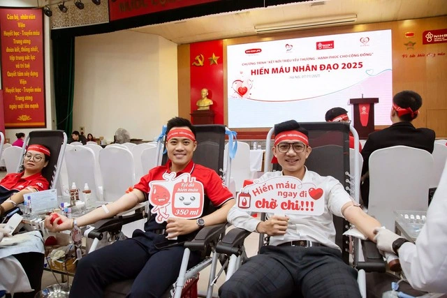 Dai-ichi Life Việt Nam triển khai Chương trình Hiến máu nhân đạo 2025 tại TP.Hà Nội - Ảnh 3