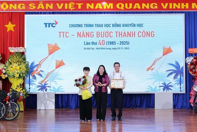 TTC - Nâng bước thành công: 40 năm đồng hành với học sinh vượt khó - Ảnh 2