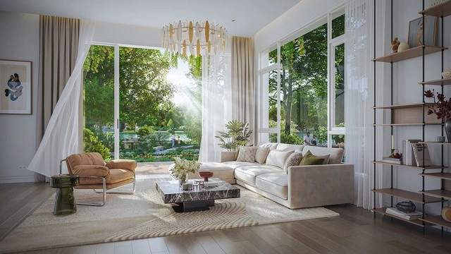 Nhà quanh 'túi rừng' xanh mát cách TP. HCM 30 phút chính thức ra mắt - Ảnh 1