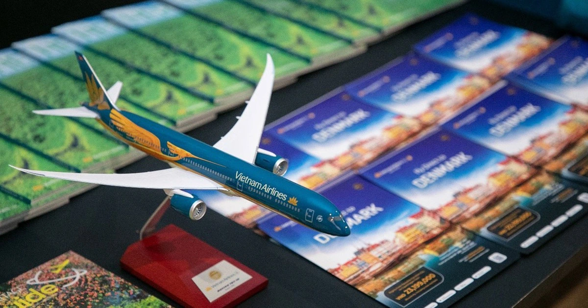 Vietnam Airlines đẩy mạnh xúc tiến du lịch châu Âu: Công bố đường bay thẳng TP.HCM-Copenhagen