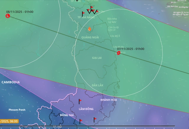 Bão Kalmaegi sắp vào Biển Đông, trưa ngày 7 đổ bộ vào đất liền - Ảnh 2