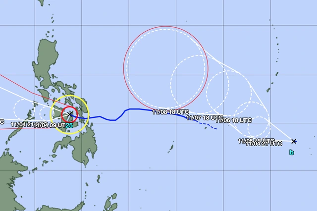 Bão Kalmaegi sắp vào Biển Đông, trưa ngày 7 đổ bộ vào đất liền - Ảnh 3