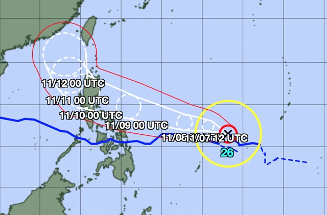 Bão Kalmaegi đi qua, siêu bão Fung wong vào Biển Đông đầu tuần tới - Ảnh 1
