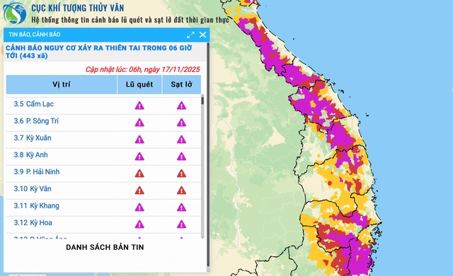 Đêm qua miền Trung mưa rất lớn trên 400 mm, hôm nay TP.HCM có mưa to - Ảnh 3
