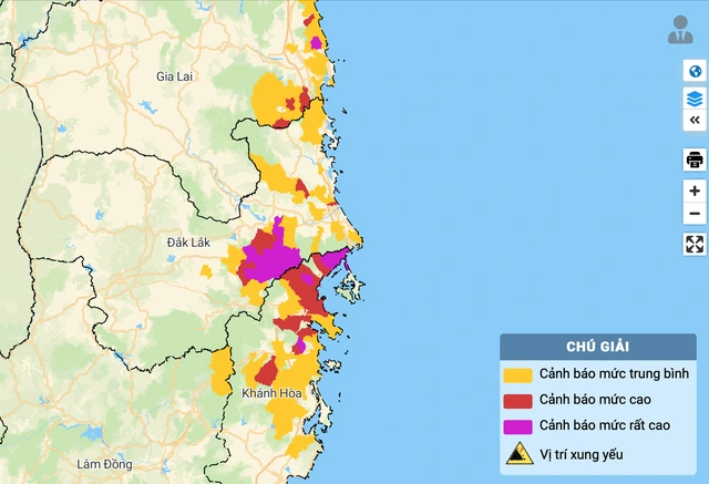 Lũ đang xuống, mưa lớn diện rộng giảm dần - Ảnh 2