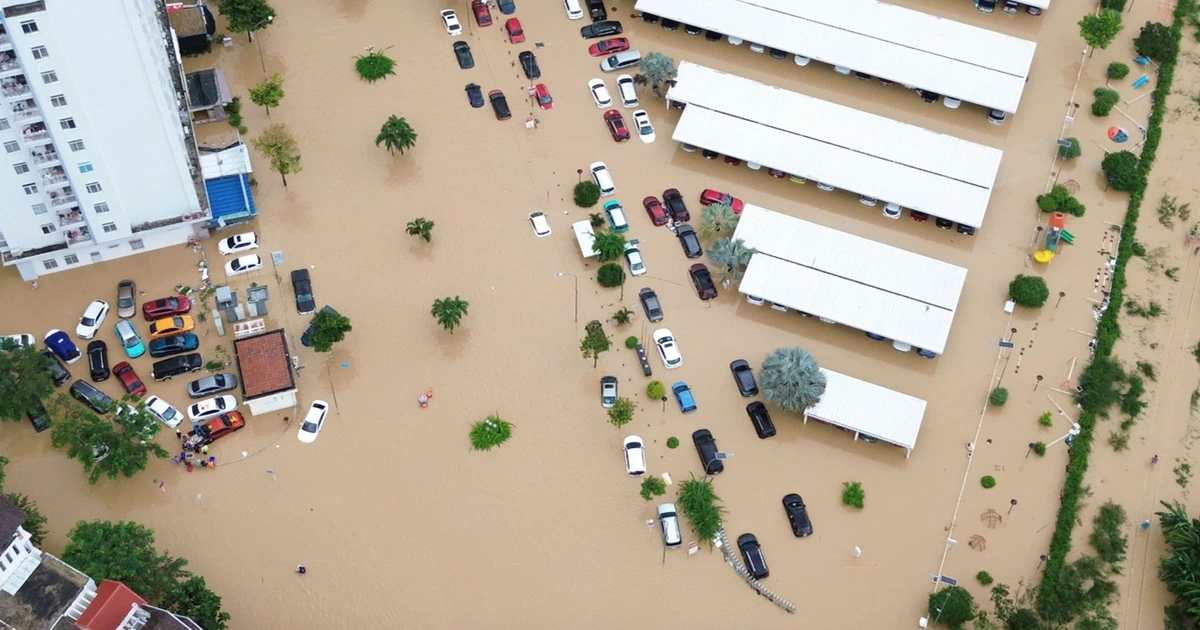 Lũ đang xuống, mưa lớn diện rộng giảm dần