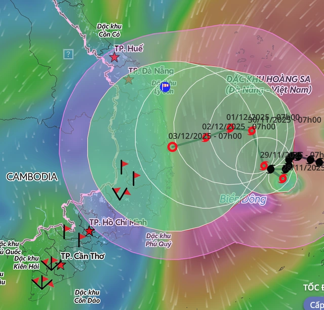 Xuất hiện áp thấp mới, lo bão số 15 (bão Koto) diễn biến phức tạp - Ảnh 2