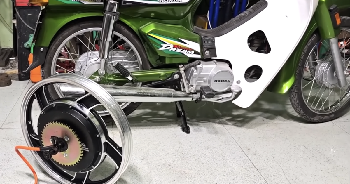 Vì sao xe máy xăng 'độ' thành hybrid không được ủng hộ?