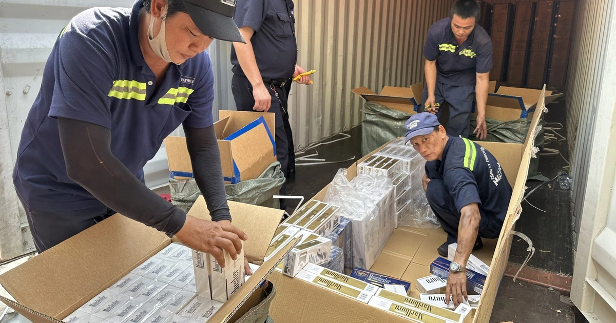 Buôn lậu thuốc lá điếu ngày càng tinh vi