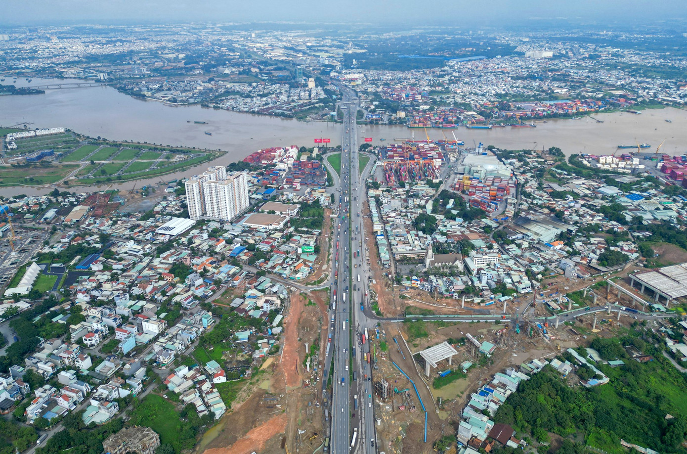 Nút giao nghìn tỷ phức tạp nhất Vành đai 3 trước ngày thông xe kỹ thuật - Ảnh 1