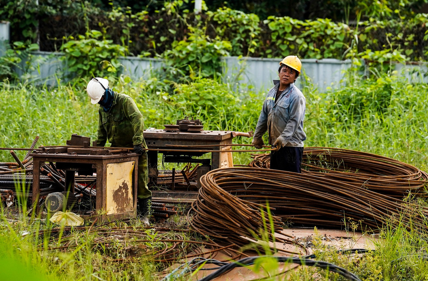 Nút giao nghìn tỷ phức tạp nhất Vành đai 3 trước ngày thông xe kỹ thuật - Ảnh 10