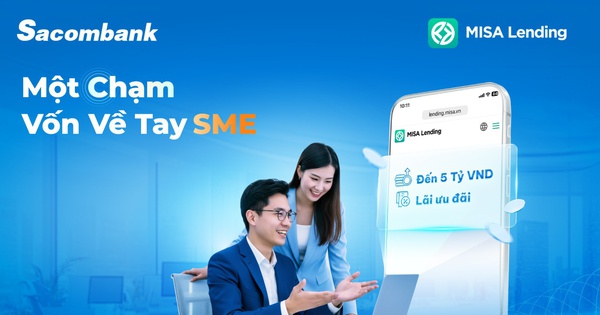 Sacombank hợp tác cùng MISA mở rộng cơ hội tiếp cận vốn, đồng hành doanh nghiệp SMEs