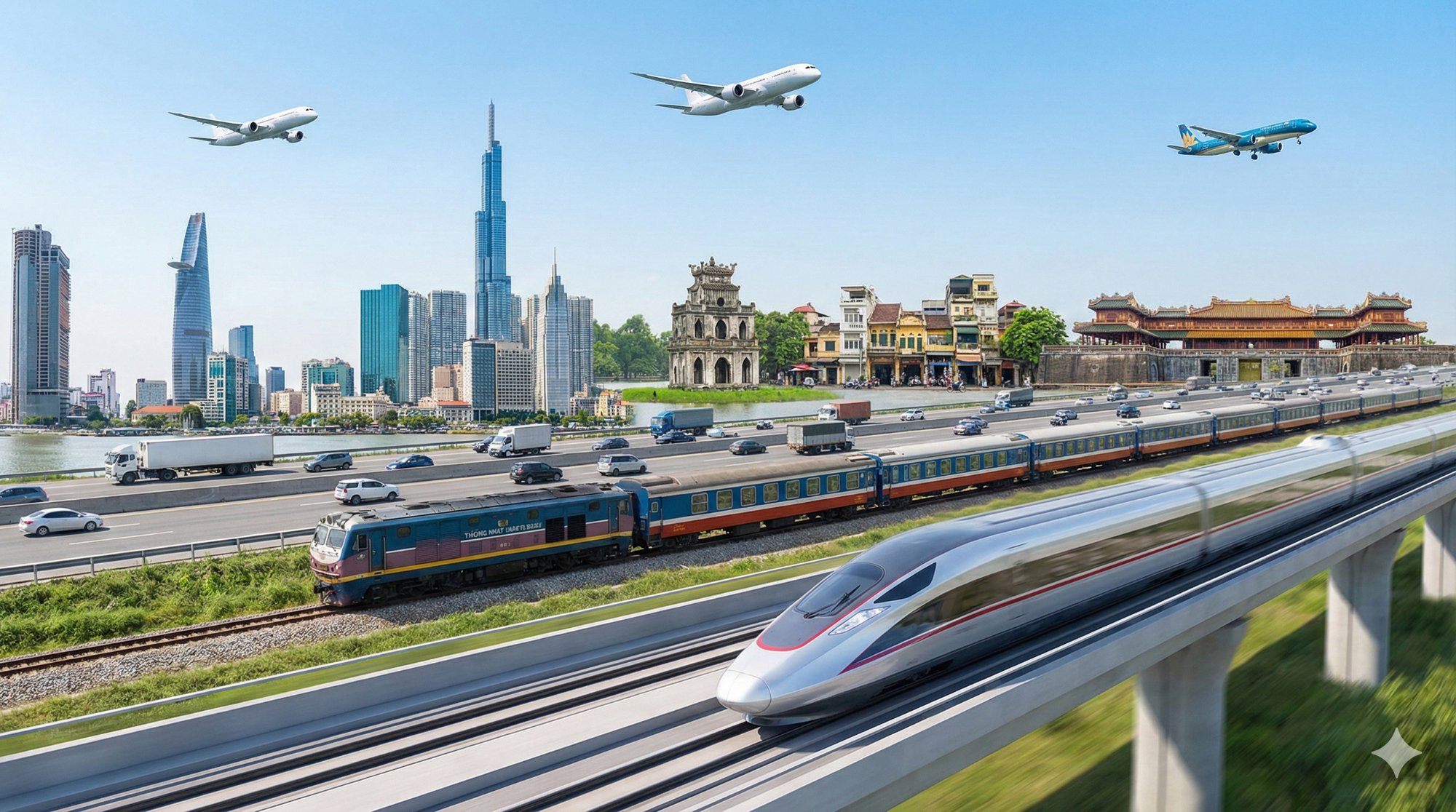 Chuyện gì sẽ xảy ra khi đi Hà Nội - TPHCM hết 6 tiếng bằng đường sắt cao tốc? - Ảnh 1