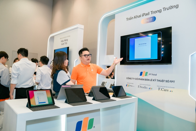 FPT Shop công bố trở thành Apple Business Partner, tăng cường hỗ trợ khách hàng doanh nghiệp và giáo dục - Ảnh 1
