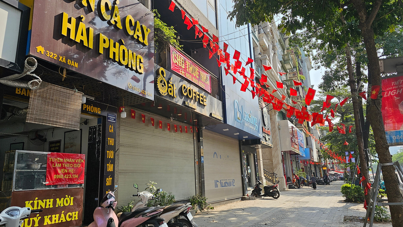 Cảnh nhà mặt phố cho thuê tại 'đất vàng' Hà Nội ế khách dịp cuối năm - Ảnh 2