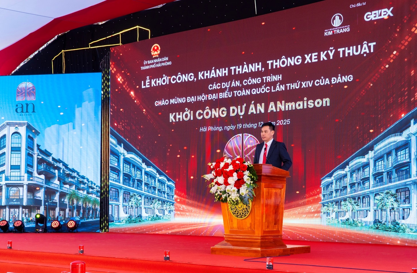 Hạ tầng GELEX khởi công khu đô thị nhà ở thấp tầng ANmaison tại Hải Phòng - Ảnh 2