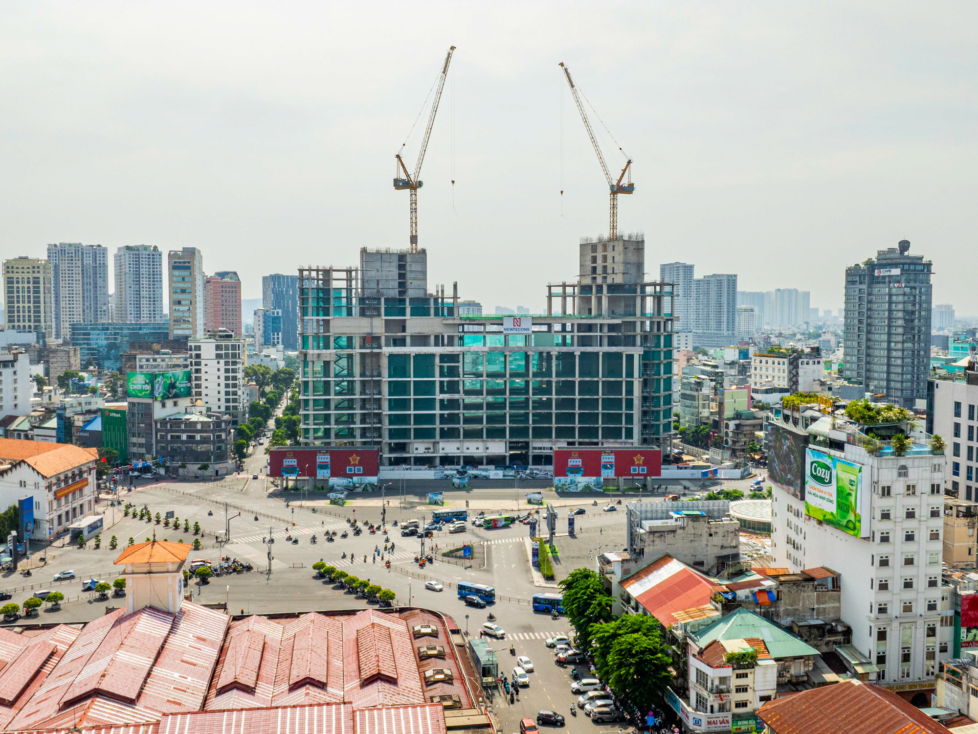 Siêu dự án 10 năm chưa xong cạnh chợ Bến Thành: Rục rịch thi công trở lại, Vingroup trợ lực hạ tầng - Ảnh 3