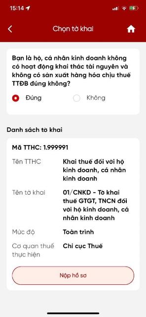 Lưu ý quan trọng: Hộ kinh doanh cho thuê bất động sản kê khai thuế trên eTax Mobile theo 4 bước sau - Ảnh 3