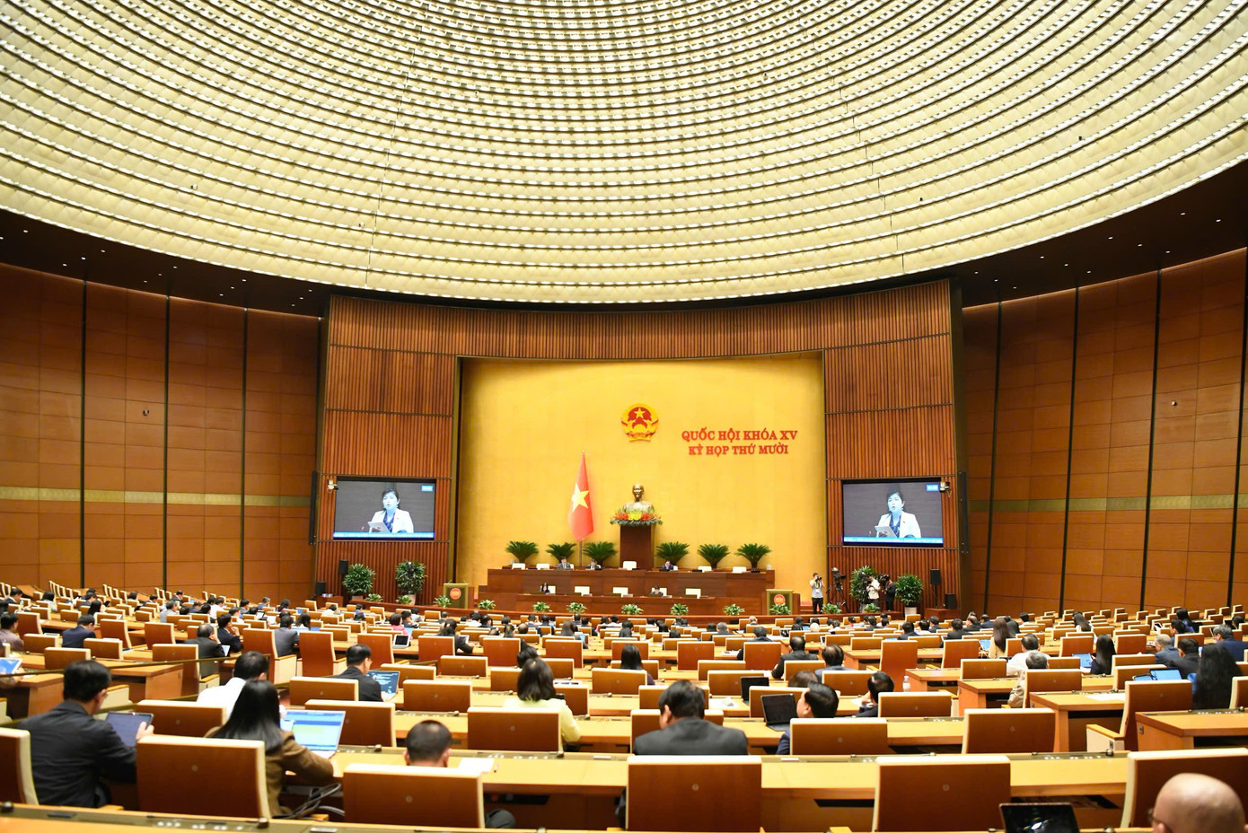 Quốc hội thảo luận giải pháp tháo gỡ vướng mắc thi hành Luật Đất đai - Ảnh 1