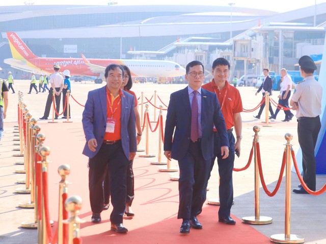 Vietjet cất nóc hangar chuẩn quốc tế, khai trương chuyến bay tới Cảng Hàng không quốc tế Long Thành - Ảnh 7
