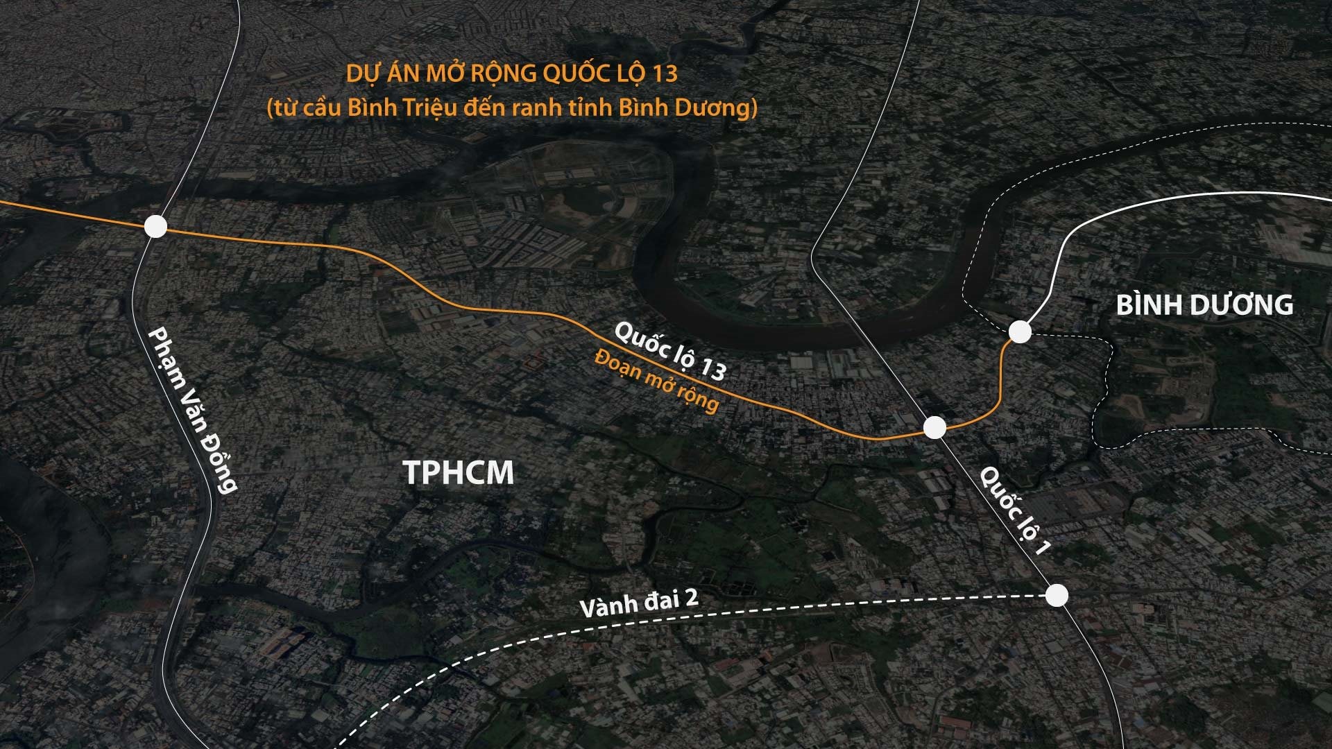 Quốc lộ 13 đấu thầu chọn nhà đầu tư, những dự án bất động sản nào hưởng lợi trực tiếp? - Ảnh 2