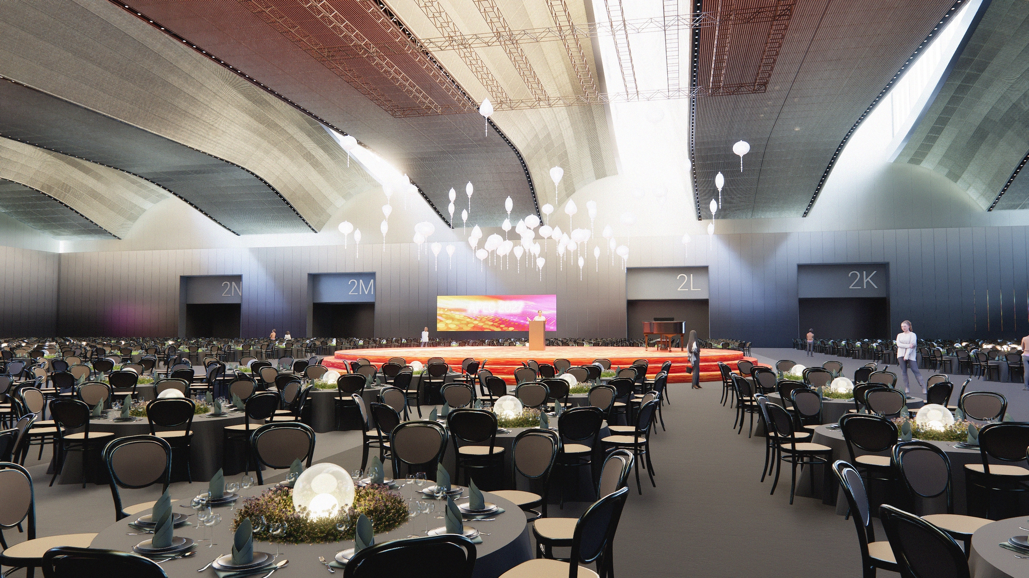 Toàn cảnh đại công trường APEC Phú Quốc: Sun Group triển khai tổ hợp gần 22.000 tỷ đồng, trung tâm hội nghị lớn hơn Las Vegas tăng tốc về đích - Ảnh 4